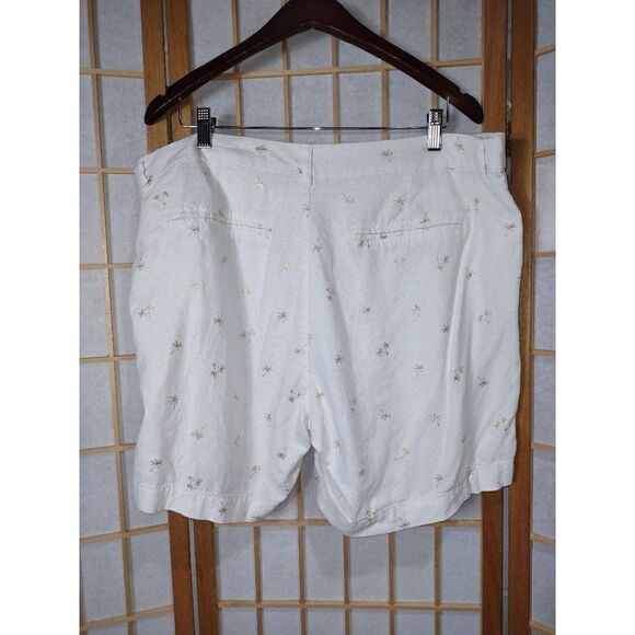 Old Navy Sz 16 Linen Blend Shorts - Picture 5 of 7